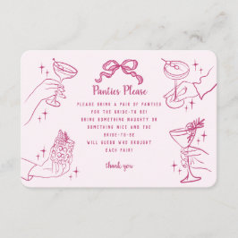 Cartão De Informações Panorâmica Retro Panorâmica Festas do Cocktail Ins