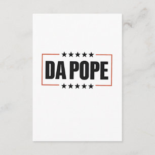 Cartão De Informações Papa Leão XIV Igreja Cristã Do Papa