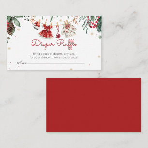 Cartão De Informações Papais noeis Bebê Natal Rapariga Roupas Fralda Raf