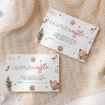 Cartão De Informações Papais noeis Fralda Raffle<br><div class="desc">Adicione diversão à sua comemoração festiva com a nossa Fralda de Chá Raffle Enclosure Card. Apresentando designs de férias encantadoras e elementos divertidos do tema dos Papais noeis, este cartão convida os convidados a trazer um pacote de fraldas para uma oportunidade de ganhar um prêmio no seu chá de fraldas...</div>