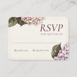 Cartão De Informações PASSION | Wedding Invite RSVP