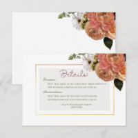 Peach Mimosa Blooms Detalhes Florais De Casamento