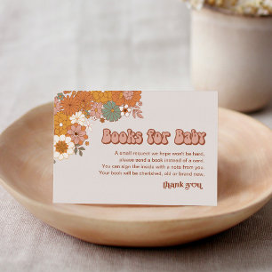 Cartão De Informações Pedido de Livro Groovy Baby