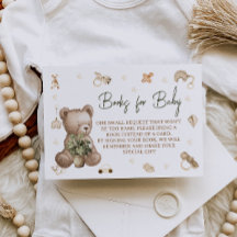 Pedido de Livro para Chá de Bebê na Ursa