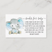 Pedido de Livro para Elefante Chá de fraldas
