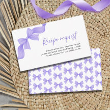 Pedido de Receita de Chá de Noiva Coquette Purple