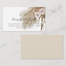 Pedido de Receita de Chuveiro de Noiva com Grama d