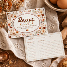 Pedido de receita floral boho outonal