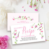 Pedido de Receita para Noiva Flor Silvestre Rosa