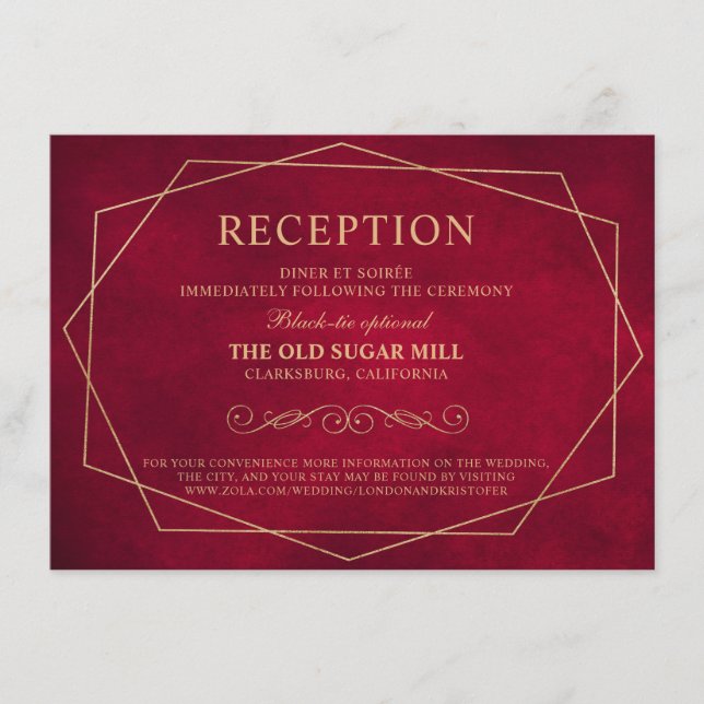 Cartão De Informações Pedido Personalizado Sra. London Dawn (Frente)