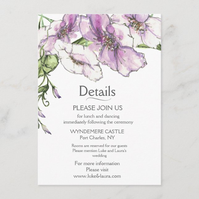 Cartão De Informações Pensée Moderne  (Frente)