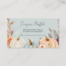 Pequena Fralda de Abate Chá de fraldas de Raffle