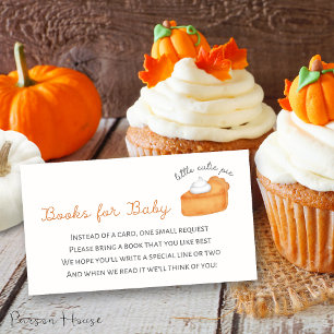 Cartão De Informações Pequena tarte de cuecas - Livros para Bebê