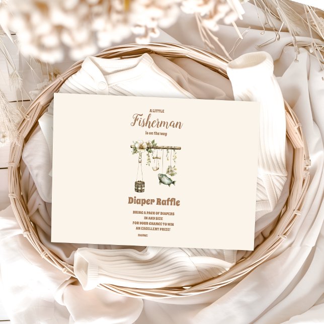 Cartão De Informações Pequeno pescador no exterior - Raffle (Criador carregado)