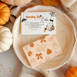 Cartão De Informações Pequenos Livros Brancos para ingresso para bebês