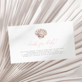 Cartão De Informações Pequenos Livros De Pérolas Para Solicitação De Liv