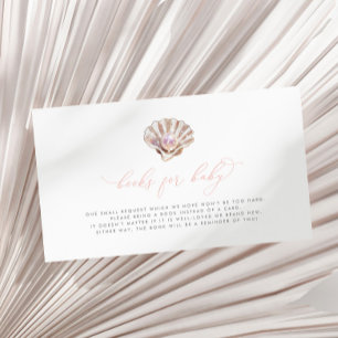 Cartão De Informações Pequenos Livros De Pérolas Para Solicitação De Liv