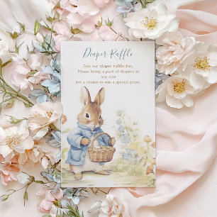 Cartão De Informações Peter Rabbit Fralda Raffle