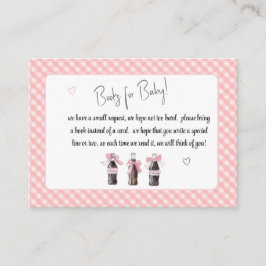 Cartão De Informações Pink Baby Soda Ready to POP Books for Baby