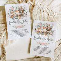 Pink Sage Floral Woodland Livros para Bebê