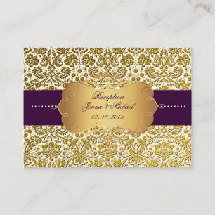 Cartão De Informações PixDezines Deseja placas de gabinete Damask/DIY