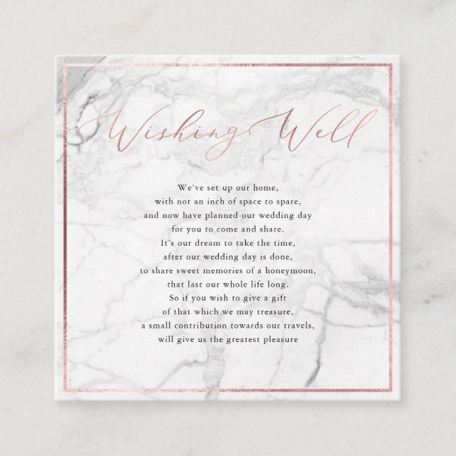 Cartão De Informações PixDezines Desejando Bem, Caligrafia Faux Dourado (Frente)