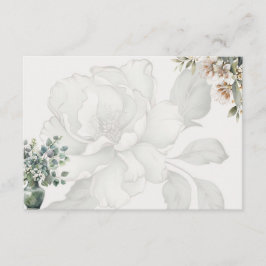 Cartão De Informações Placa básica de receita do Vazio de tranquilidade