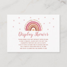 Placa de Chá de fraldas do Chá Boho Rainbow