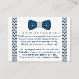 Cartão De Informações Placa de Chá, Homem Pequeno, Gravação do Arco