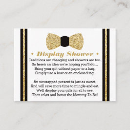 Cartão De Informações Placa de Chá, Homem Pequeno, Gravação do Arco