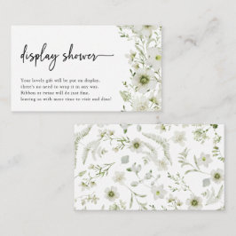 Cartão De Informações Placa de Chá para Exibição Botânica