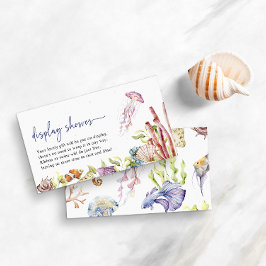 Cartão De Informações Placa de Chá para exibição cega