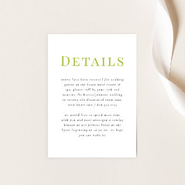 Cartão De Informações Placa de gabinete