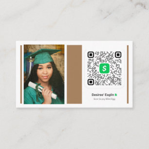 Cartão De Informações Placa de gabinete de 2,5" x 2,5"