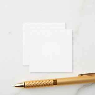 Cartão De Informações Placa de gabinete de 2,5" x 2,5"