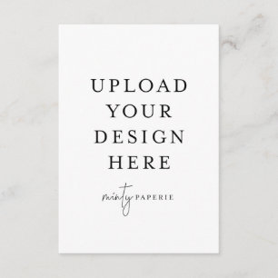 Cartão De Informações Placa de gabinete de 3,5" x 5" - Retrato