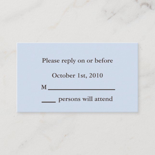 Cartão De Informações Placa de gabinete de chocolate simples (Frente)