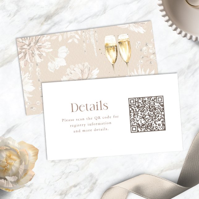 Cartão De Informações Placa de gabinete de detalhes da pérola (Pearl Detail Enclosure Card
)