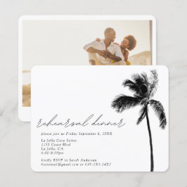 Cartão De Informações Placa de gabinete de Janto de ensaio de palmeira