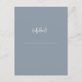 Cartão De Informações Placa de Gabinete de Nome Personalizado Moderno e 