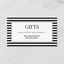 Cartão De Informações Placa de gabinete de presentes com estrutura Gift