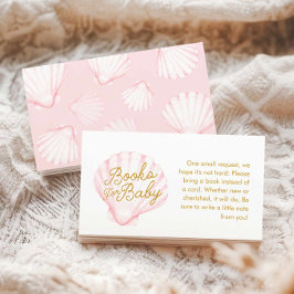 Cartão De Informações Placa de Gabinete de Solicitação do Livro de Seash