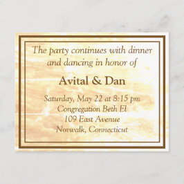 Cartão De Informações Placa de gabinete de tradições de ouro