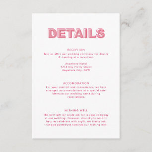 Cartão De Informações Placa de Gabinete Detalhes do Texto do Tipo de Neg