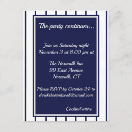 Cartão De Informações Placa de Gabinete Pinstripes Baseball