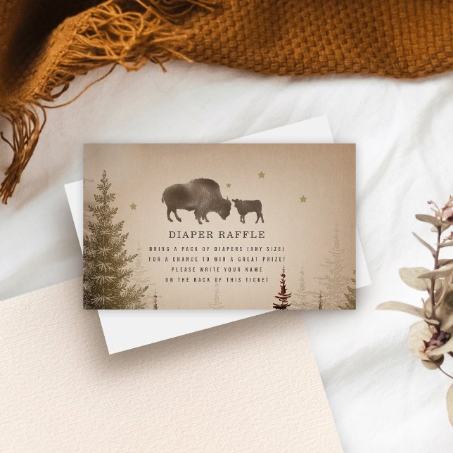 Cartão De Informações Placa de Gabinete Raffle de Fralda de Buffalo (Criador carregado)