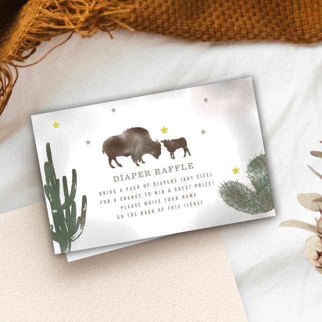 Cartão De Informações Placa de Gabinete Raffle de Fralda de Buffalo (Criador carregado)