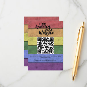 Cartão De Informações Placa de gabinete Vintage do orgulho de bandeira L