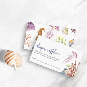 Cartão De Informações Placa de Raffle de Fralda cúbica