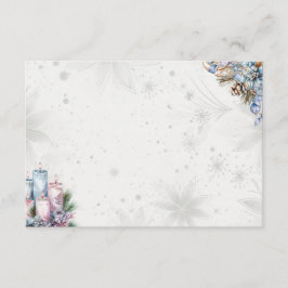 Cartão De Informações Placa de recebimento de Vazio básico de tempero de